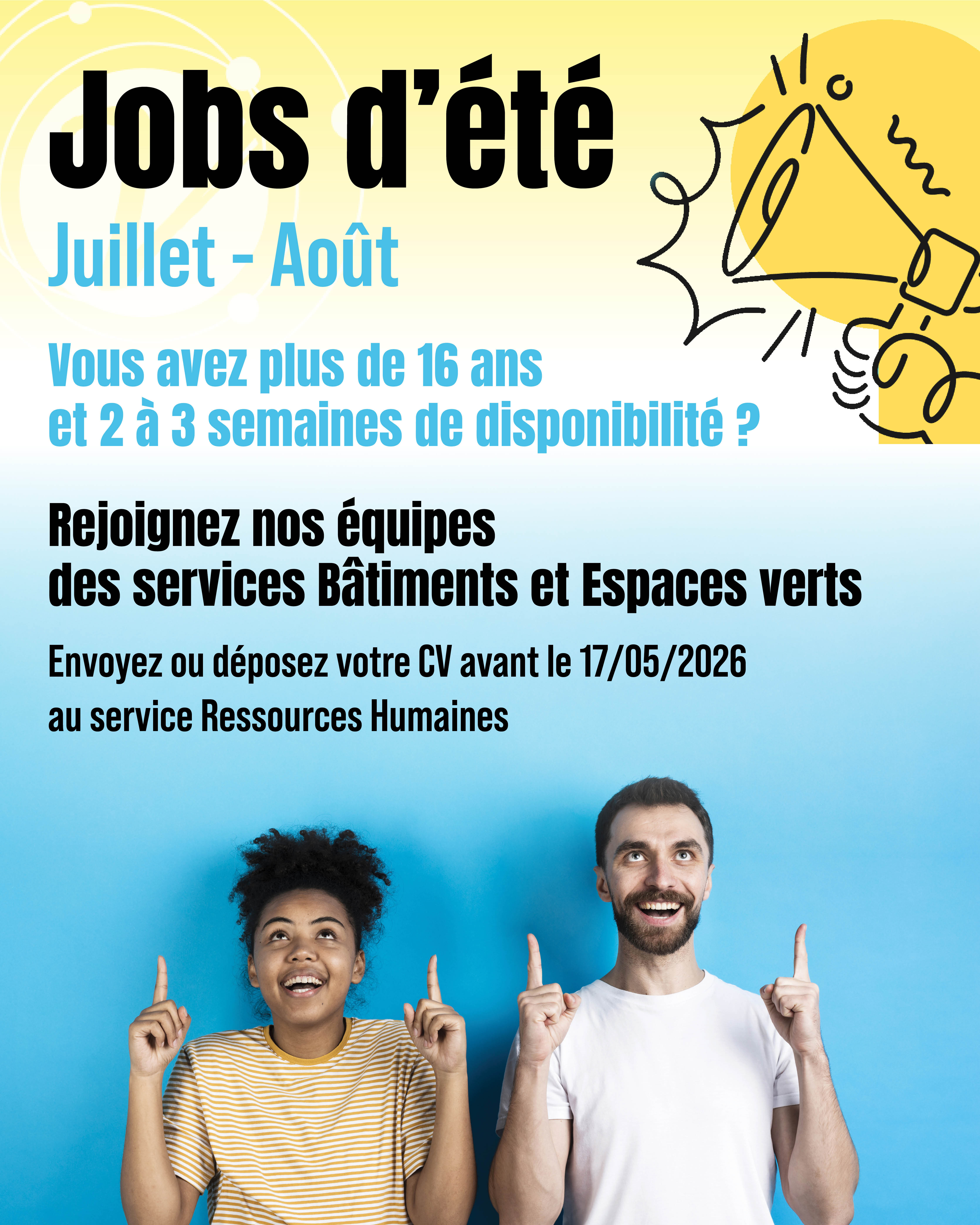 Jobs été 2026