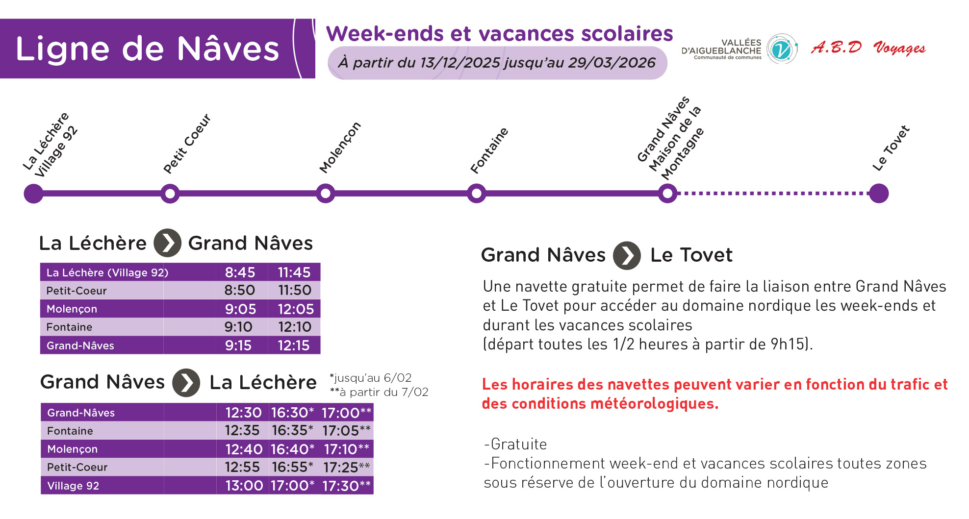 Liaison Nâves Hiv 25 26